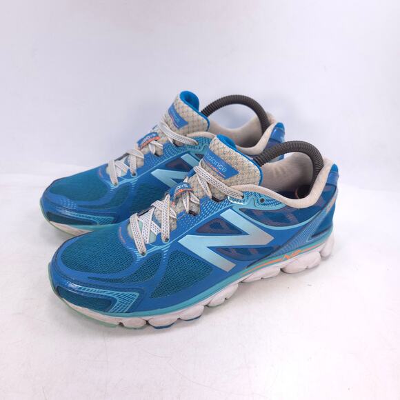 New Balance 1080 Athletic Running Lace Up Shoe Womens Size 7.5 W1080BB5 Blue - Picture 1 of 10